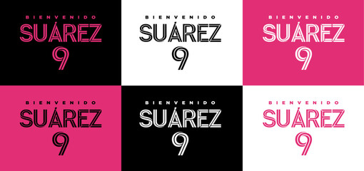 Luis Suarez in Inter Miami CF - obrazy, fototapety, plakaty