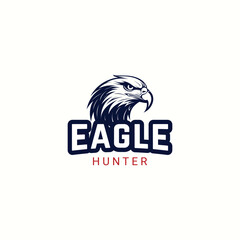 eagle logo design vector illustration
