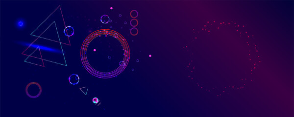 New Cyberpunk Dark retro futuristic cyberpunk elements abstraction background cosmos synthwave vaporwave retrowave