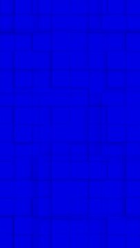 Blue Abstract Blocks Background (Loopable) - stock video