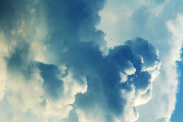 clouds in the sky