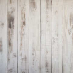 Wall Texture of White Wood