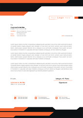 Corporate business vector letterhead design temple