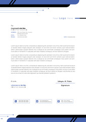 Corporate business vector letterhead design temple