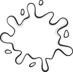 Foto op Plexiglas milk illustration liquid © maridownload