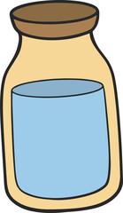 milk illustration liquid