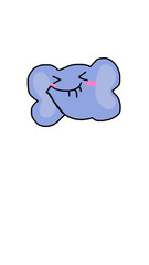 Elephant looks so shy