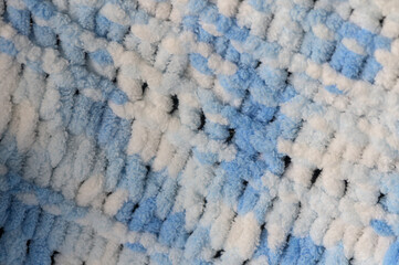 woolen blanket as a background in the photo 1