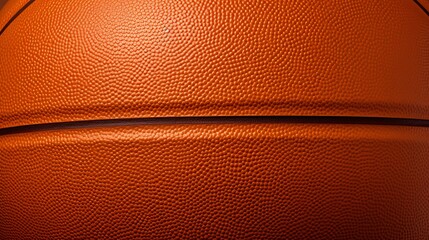 Basketball Detail Extreme Close-Up: Athletic Aesthetics - Powered by Adobe