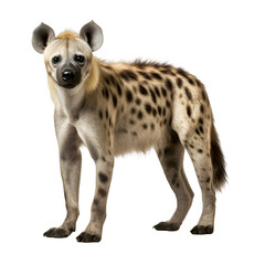 Hyena isolated on transparent background