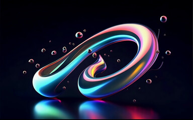 3rd render. Abstract fantastic neon background. Colorful speed lines star_border Save translation