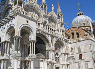 St Mark basilica church in Venice