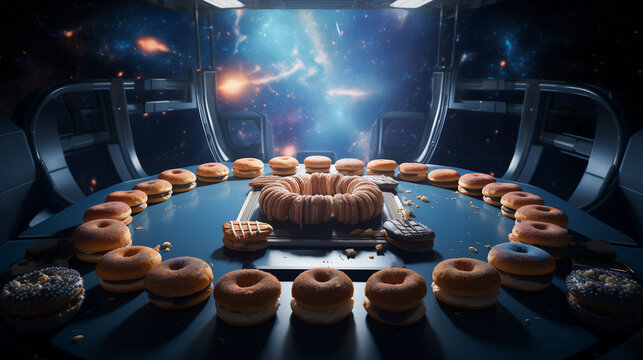  image that depicts a futuristic Hanuk