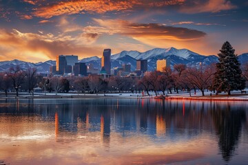 Denver City Park: Unveiling the Rocky Mountain Sunrise