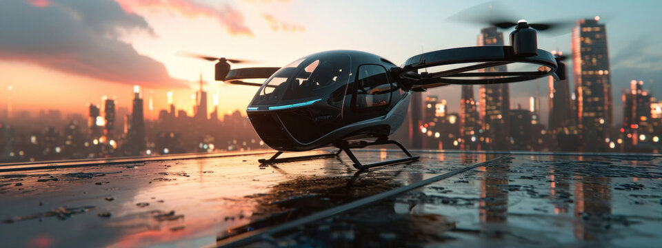 unmanned aerial vehicle air taxis