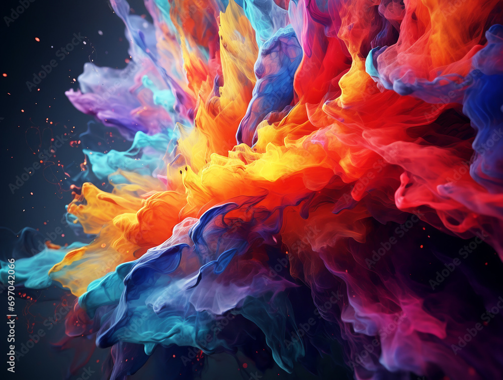 Aufkleber smooth gradient background for web development ,created by ai