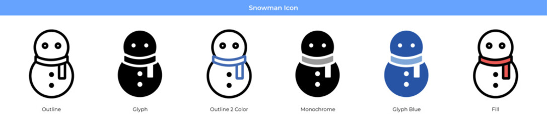 Snowman Icon