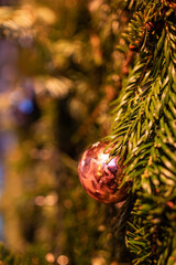 Christmas decoration with shallow depth of field. - 697043437