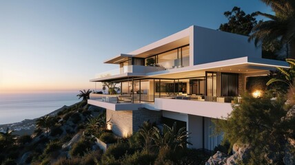 Marbella House Elevated with Minimalist Mediterranean Style