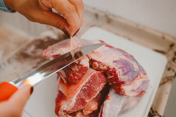 Fat from red meat is removed by the cook. Red meat has a huge amount of vitamins from complex B, E,...