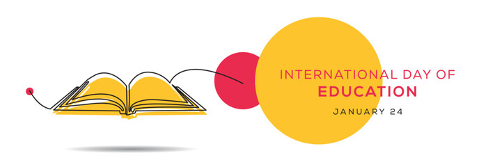 International Day of Education, held on 24 January.