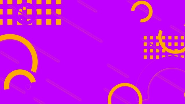 Duotone Gradient Animated Shapes Background (Looping)