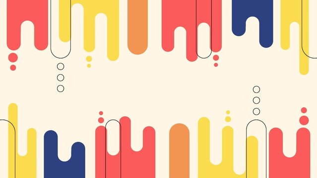 Modern Animated Art Background (Customizable)