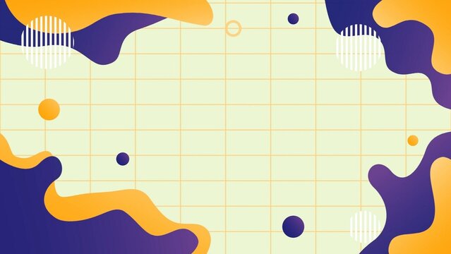 Modern Waves and Shapes Background (Customizable)