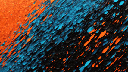Gradient Background with Pattern, Blue and Orange Textured Wallpaper, using Generative ai