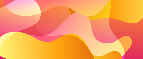 Colorful colourful vector wavy and liquid simple banner modern design. Colorful modern graphic design liquid element for banner, flyer, card, or brochure cover