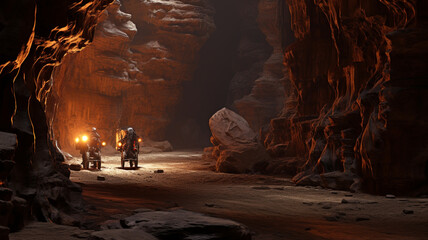 explorers unexplored caves