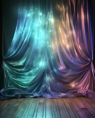 Iridescent Curtains