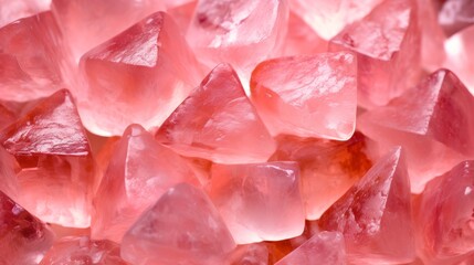 Himalayan Delight. Rose-Colored Salt Crystals