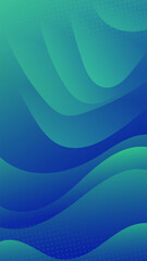 Abstract background green blue color with wavy lines and gradients is a versatile asset suitable for various design projects such as websites, presentations, print materials, social media posts