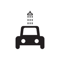 car washer icon. car repair icon. simple flat trendy style illustration on white backgrounnd..eps