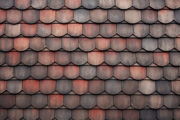 Fototapeta premium Background and texture of roof shingles.