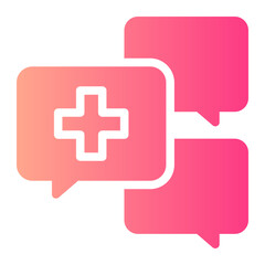 chat gradient icon