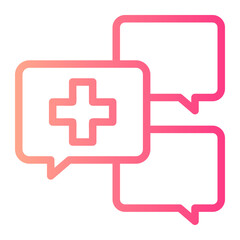 chat gradient icon