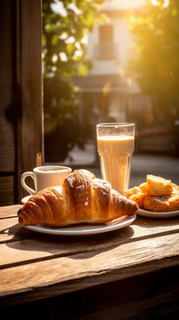 le petit d&eacute;jeuner fran&ccedil;ais