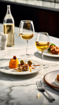 assiette 3 &eacute;toiles concoct&eacute;e par un chef fran&ccedil;ais