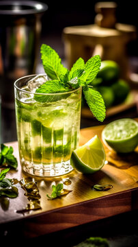 mojito pr&ecirc;t &agrave; d&eacute;guster