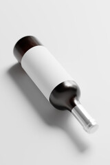 Black Soda or Beer Aluminum Can Mockup