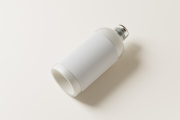 Glass Juice Bottle Mockups
