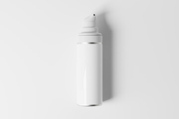 Tall Airless Pump Bottle Mockup
