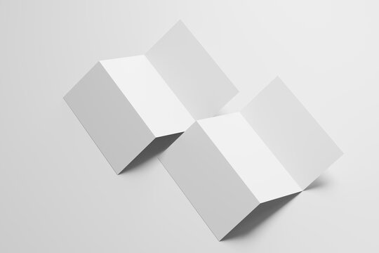 Z-Fold DL Brochure Mockup