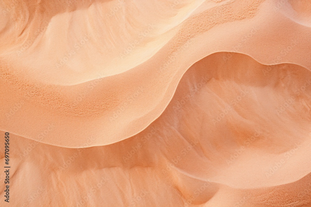 Poster abstract texture background in trendy color peach fuzz. background with selective focus and copy spa