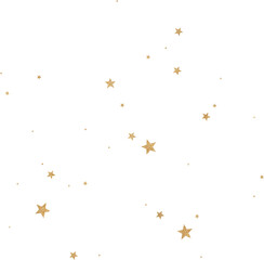 Fototapeta na wymiar Gold Glitter Constellation