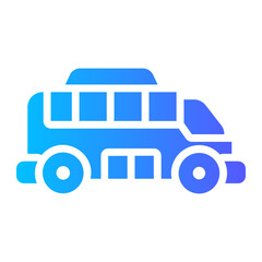 bus Gradient icon