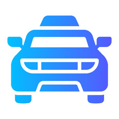 taxi Gradient icon
