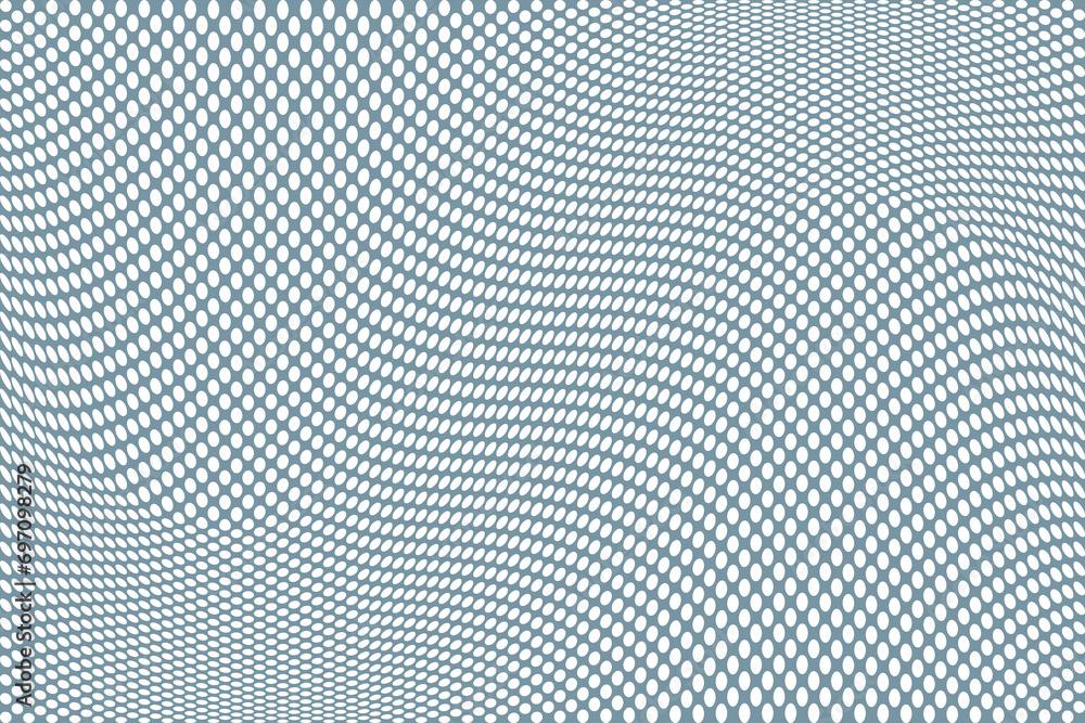 Poster pop art background vector. design dots halftone effect gradient white on blue background. design pri